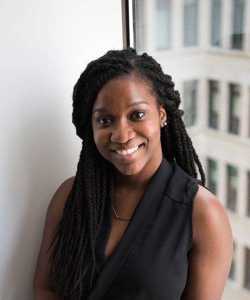 a woman smiling for the camera