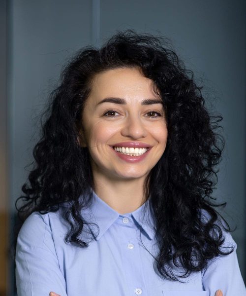 a person posing for the camera